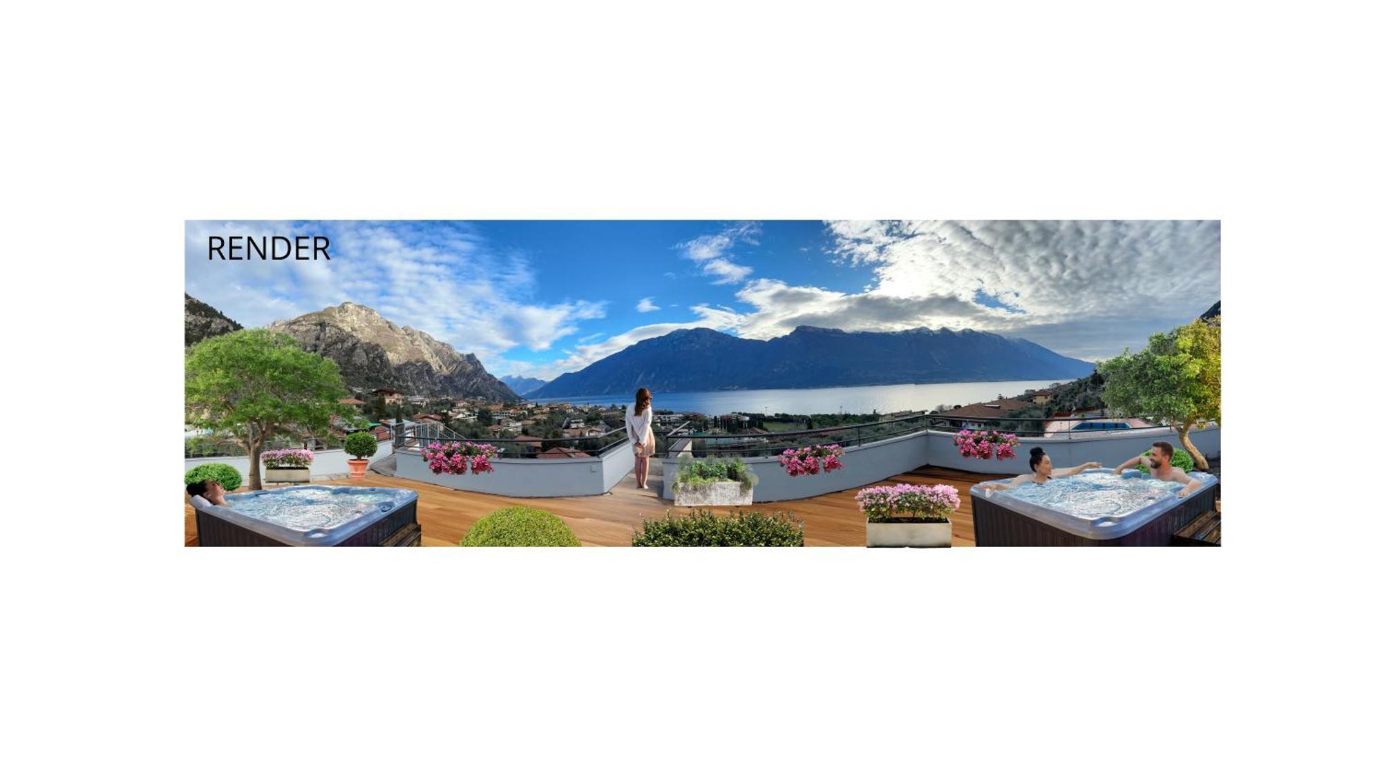 Aria Life Hotel Лимоне-суль-Гарда Экстерьер фото